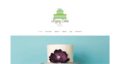 Desktop Screenshot of legacycakesbakery.com